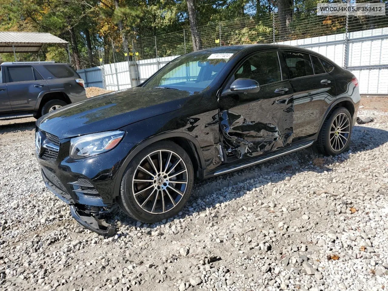 2018 Mercedes-Benz Glc Coupe 300 4Matic VIN: WDC0J4KB5JF353412 Lot: 77477424