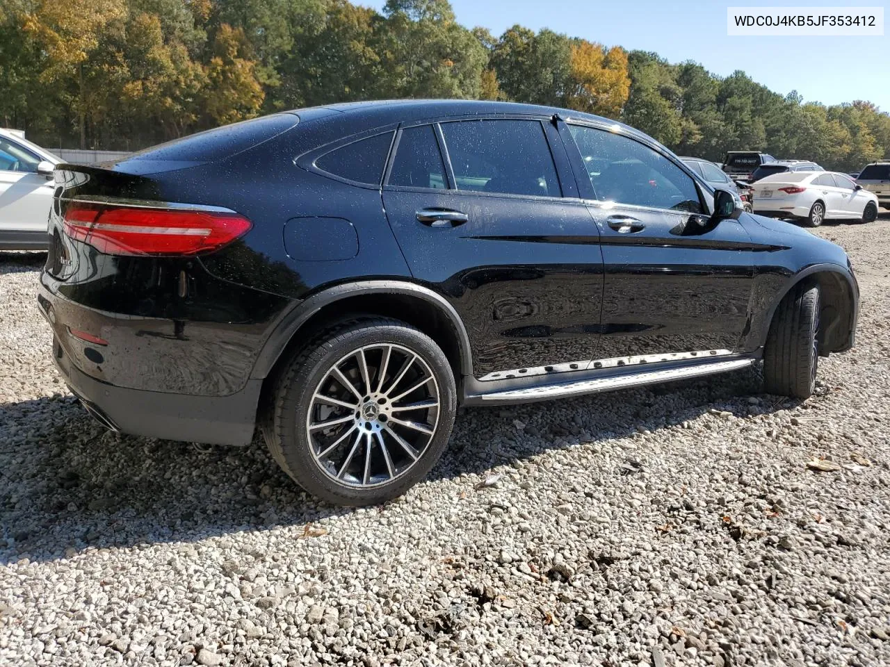 2018 Mercedes-Benz Glc Coupe 300 4Matic VIN: WDC0J4KB5JF353412 Lot: 77477424