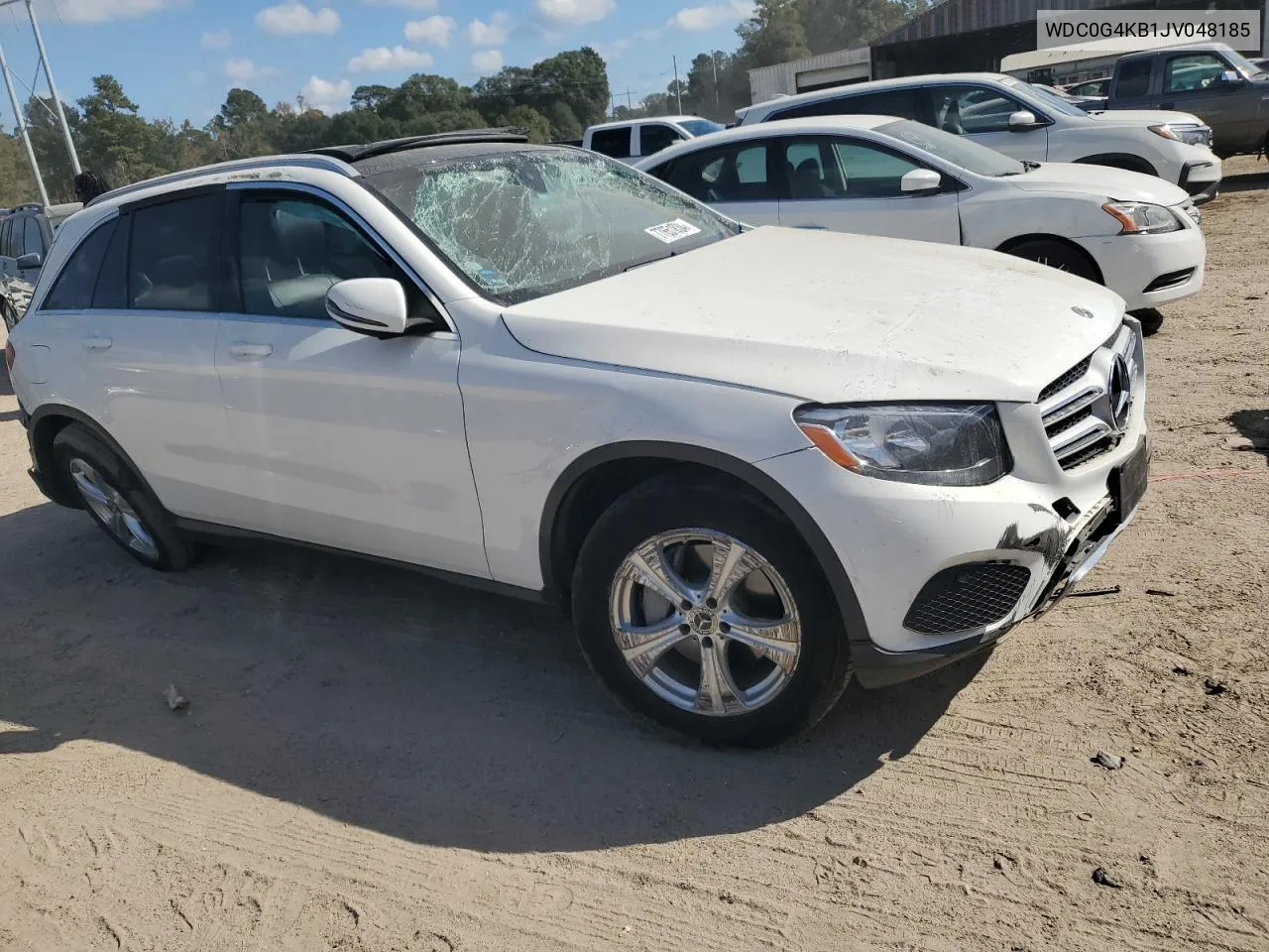 2018 Mercedes-Benz Glc 300 4Matic VIN: WDC0G4KB1JV048185 Lot: 77651834