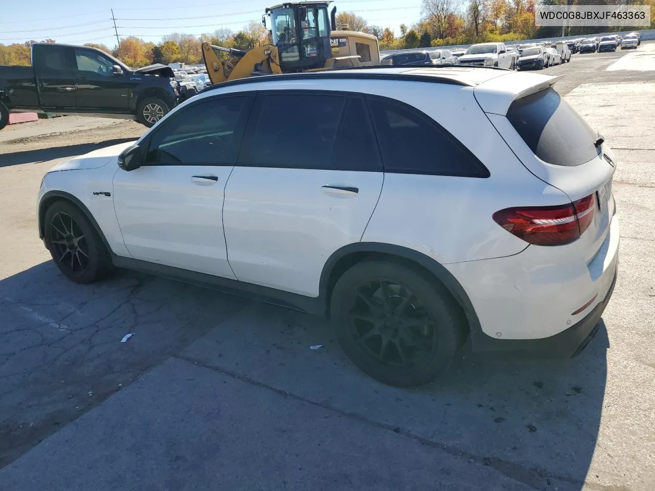 2018 Mercedes-Benz Glc 63 4Matic Amg VIN: WDC0G8JBXJF463363 Lot: 77671474