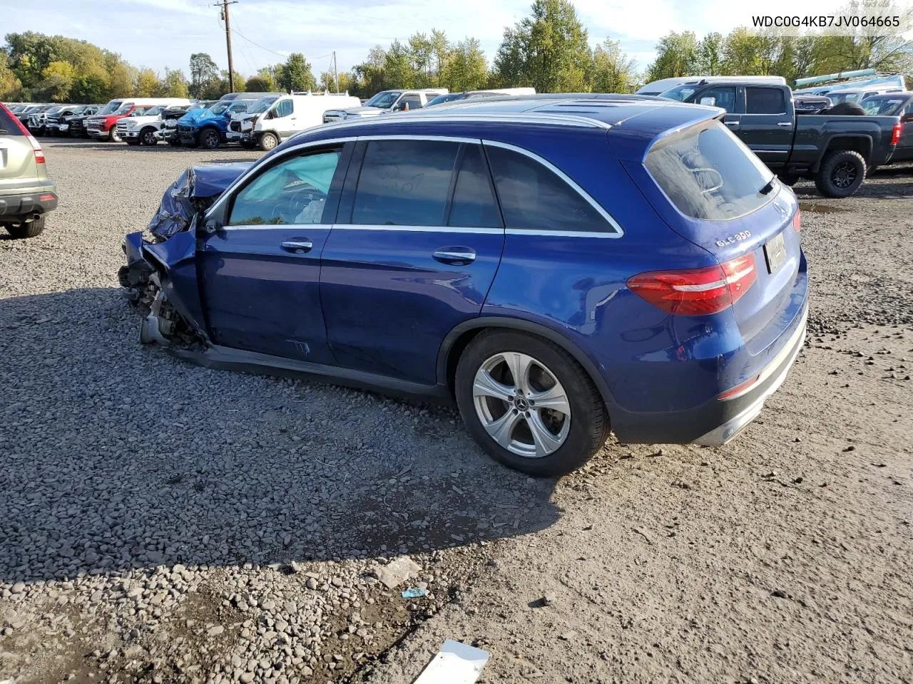 2018 Mercedes-Benz Glc 300 4Matic VIN: WDC0G4KB7JV064665 Lot: 77900174