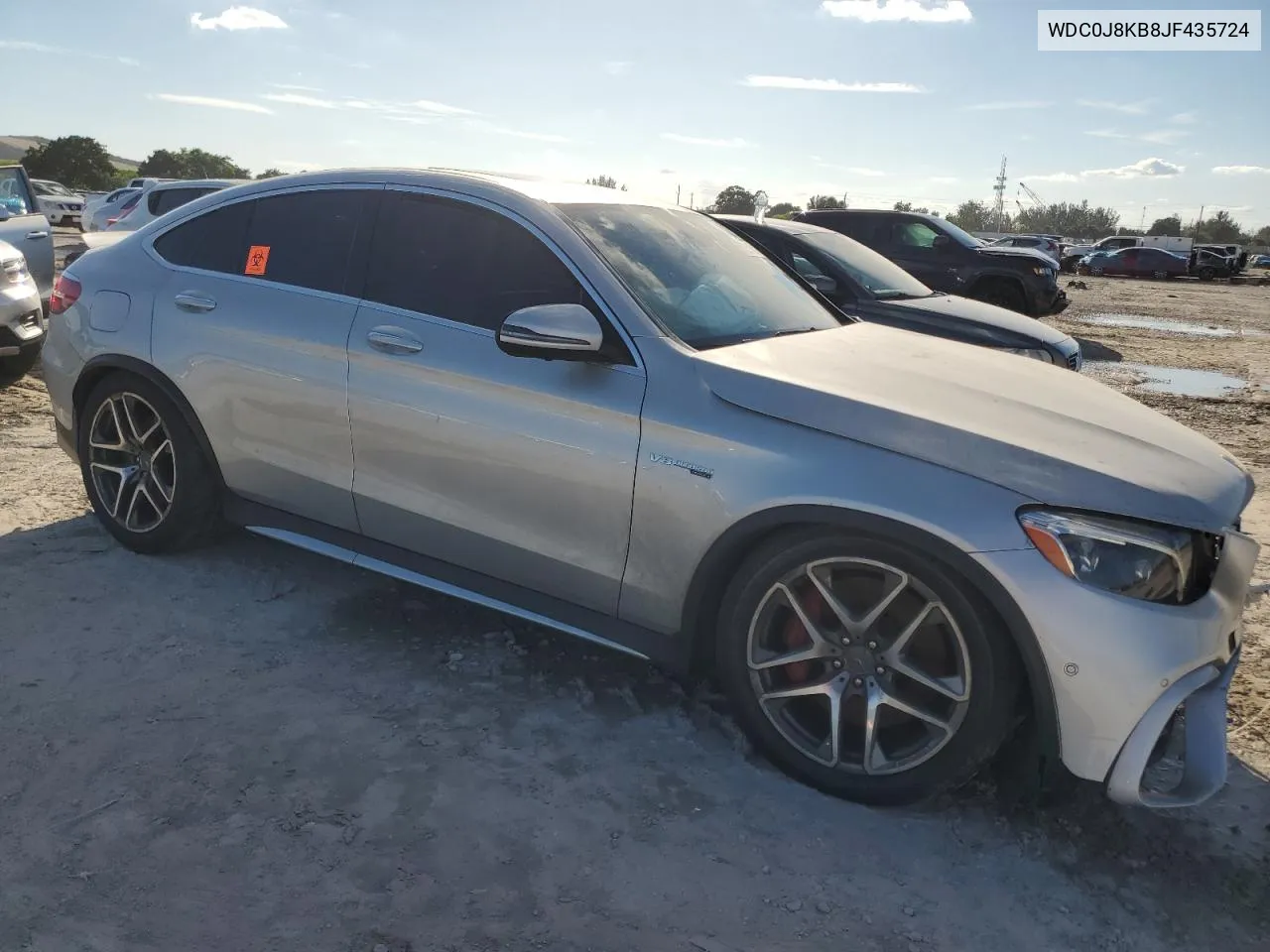 2018 Mercedes-Benz Glc Coupe 63 S 4Matic Amg VIN: WDC0J8KB8JF435724 Lot: 77954594