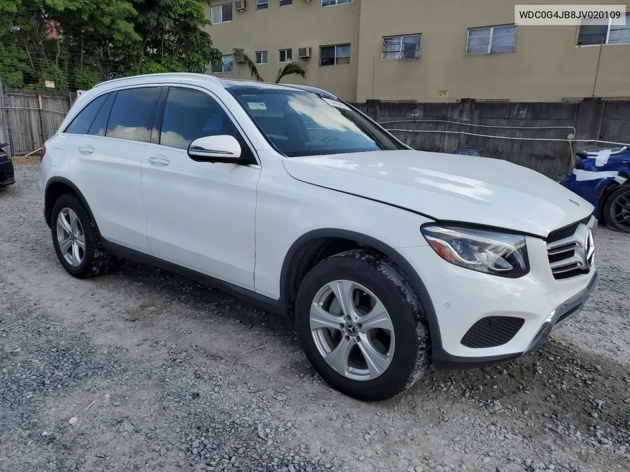 2018 Mercedes-Benz Glc 300 VIN: WDC0G4JB8JV020109 Lot: 78443464