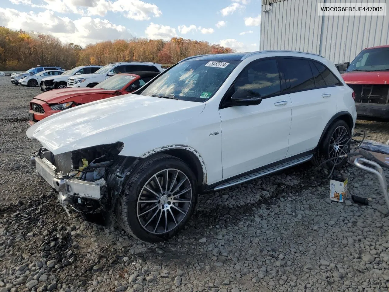 2018 Mercedes-Benz Glc 43 4Matic Amg VIN: WDC0G6EB5JF447005 Lot: 78463774