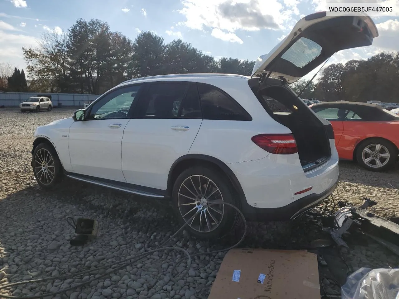 2018 Mercedes-Benz Glc 43 4Matic Amg VIN: WDC0G6EB5JF447005 Lot: 78463774