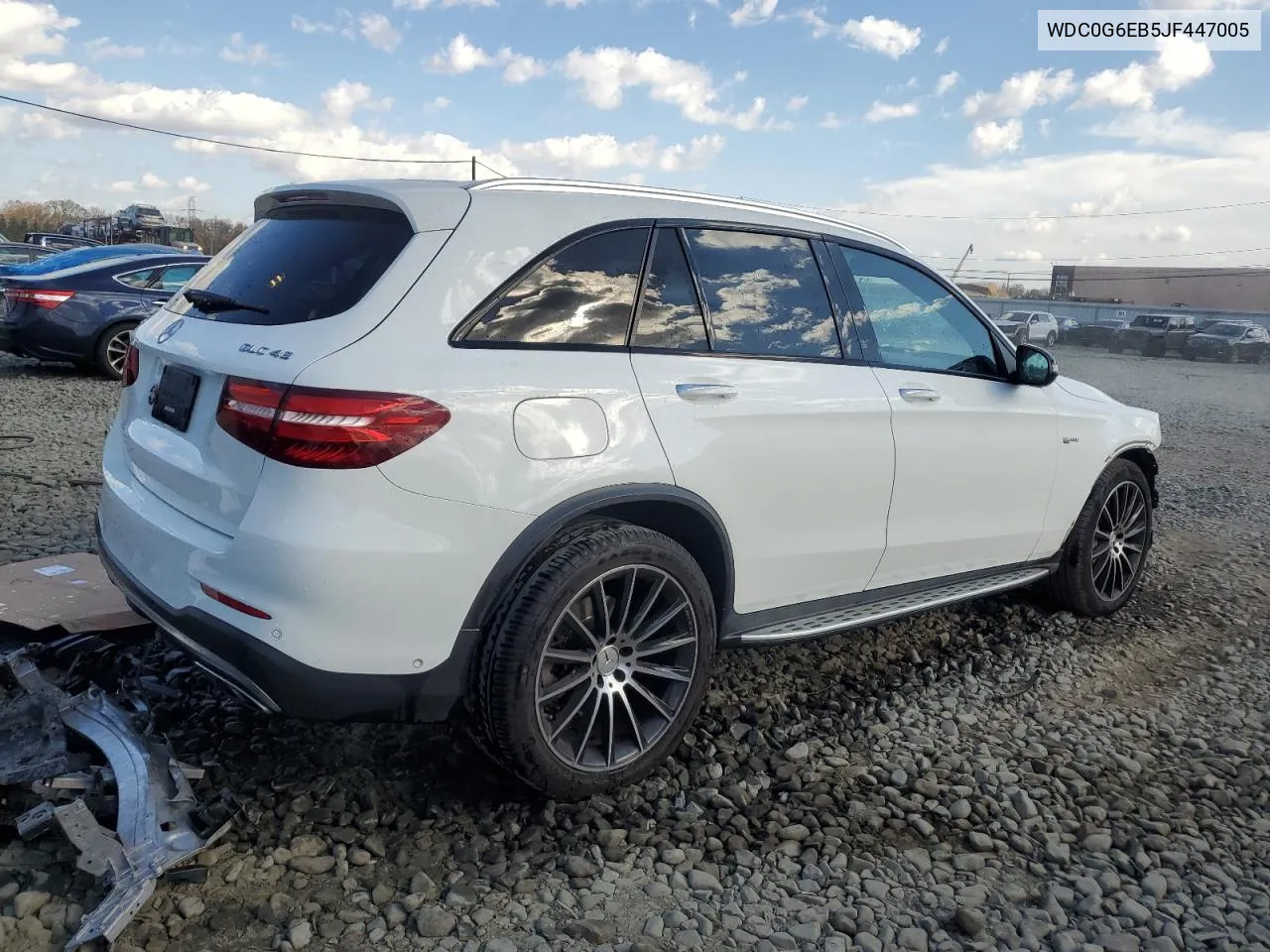 2018 Mercedes-Benz Glc 43 4Matic Amg VIN: WDC0G6EB5JF447005 Lot: 78463774