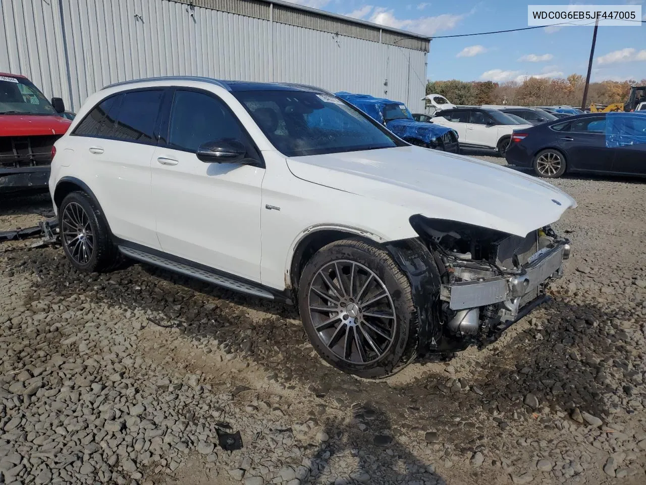 2018 Mercedes-Benz Glc 43 4Matic Amg VIN: WDC0G6EB5JF447005 Lot: 78463774