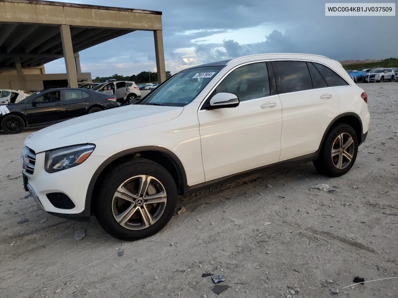 2018 Mercedes-Benz Glc 300 4Matic VIN: WDC0G4KB1JV037509 Lot: 78657904