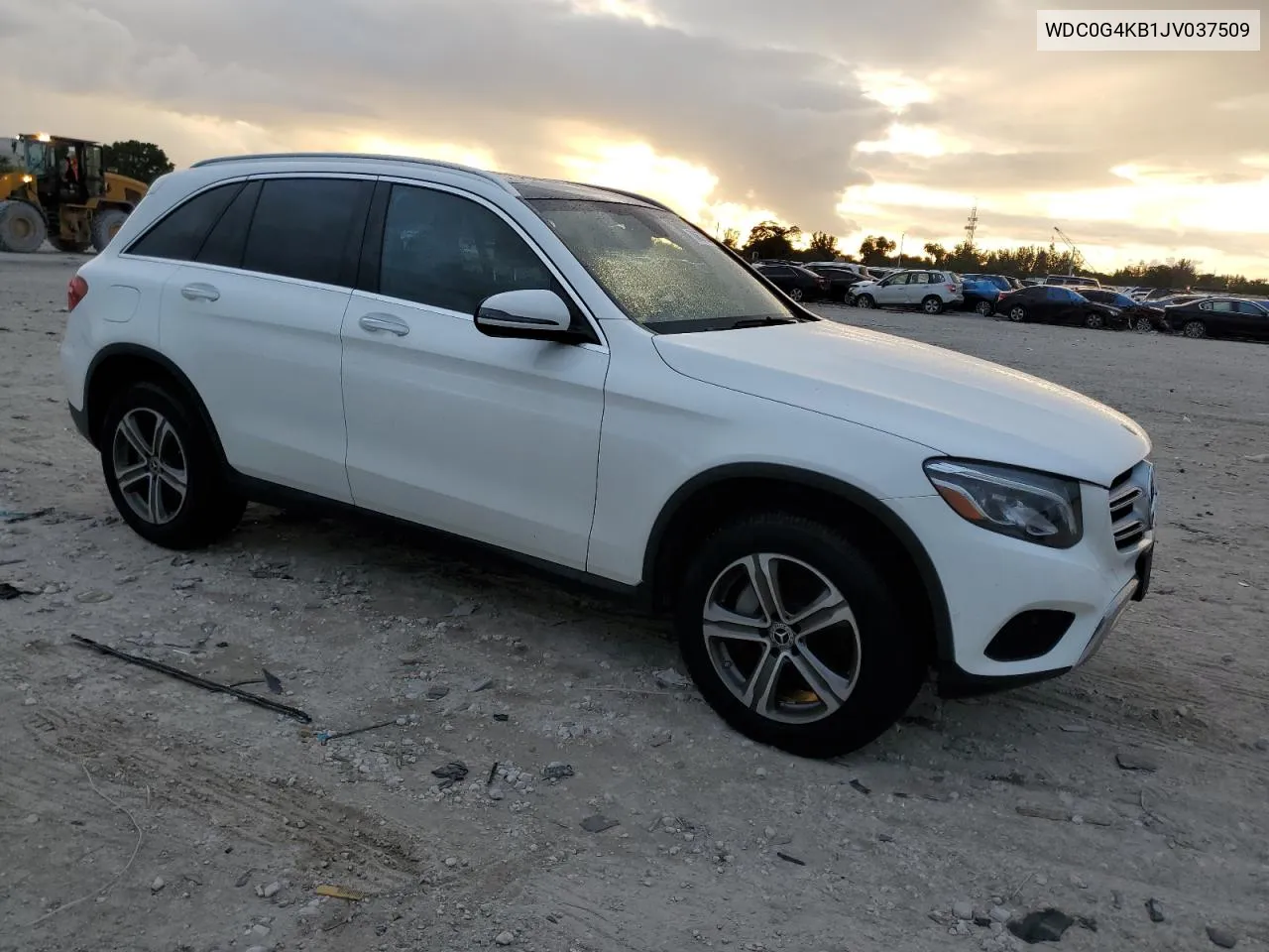 2018 Mercedes-Benz Glc 300 4Matic VIN: WDC0G4KB1JV037509 Lot: 78657904