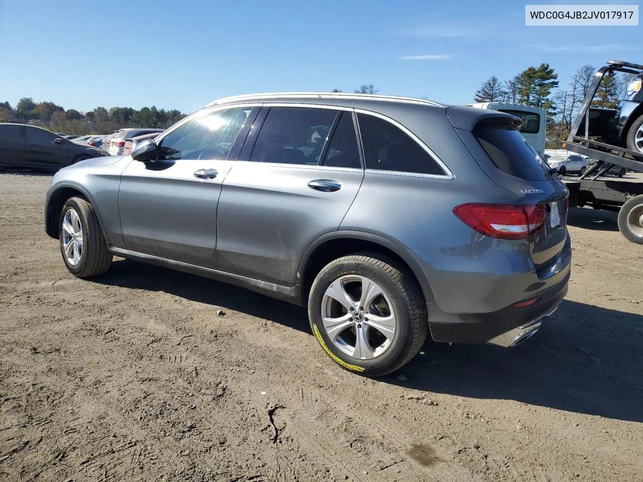 2018 Mercedes-Benz Glc 300 VIN: WDC0G4JB2JV017917 Lot: 78774474