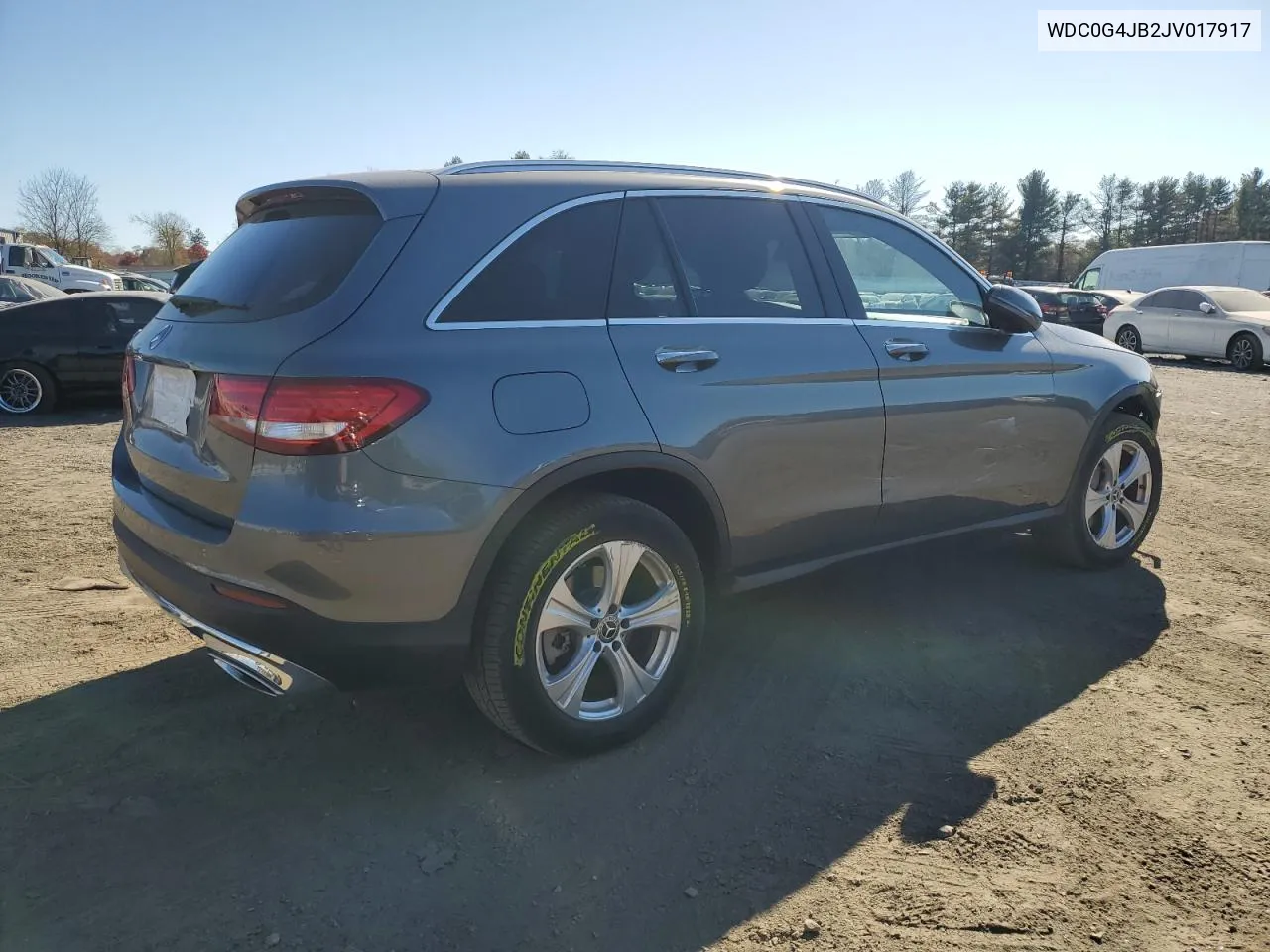 2018 Mercedes-Benz Glc 300 VIN: WDC0G4JB2JV017917 Lot: 78774474