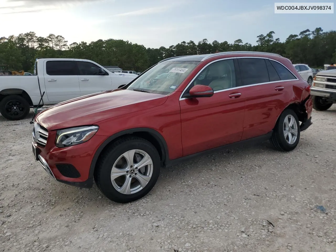 2018 Mercedes-Benz Glc 300 VIN: WDC0G4JBXJV098374 Lot: 79107404