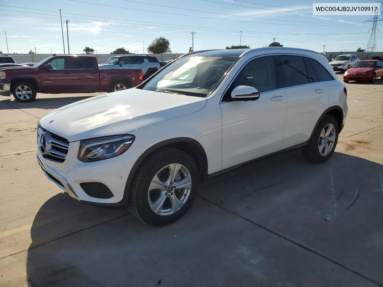 2018 Mercedes-Benz Glc 300 VIN: WDC0G4JB2JV109917 Lot: 79925284