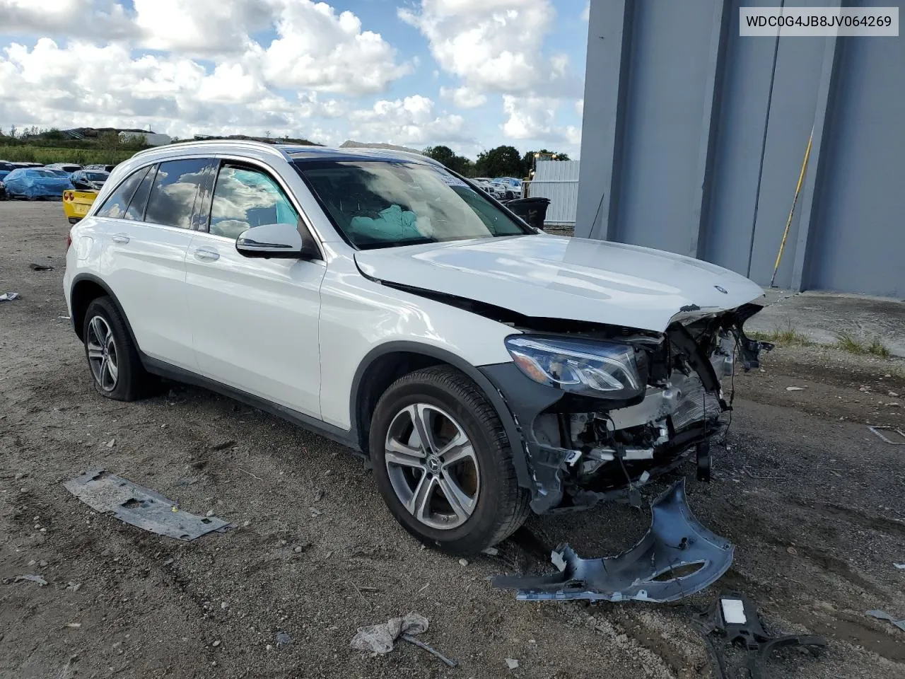 2018 Mercedes-Benz Glc 300 VIN: WDC0G4JB8JV064269 Lot: 80091204