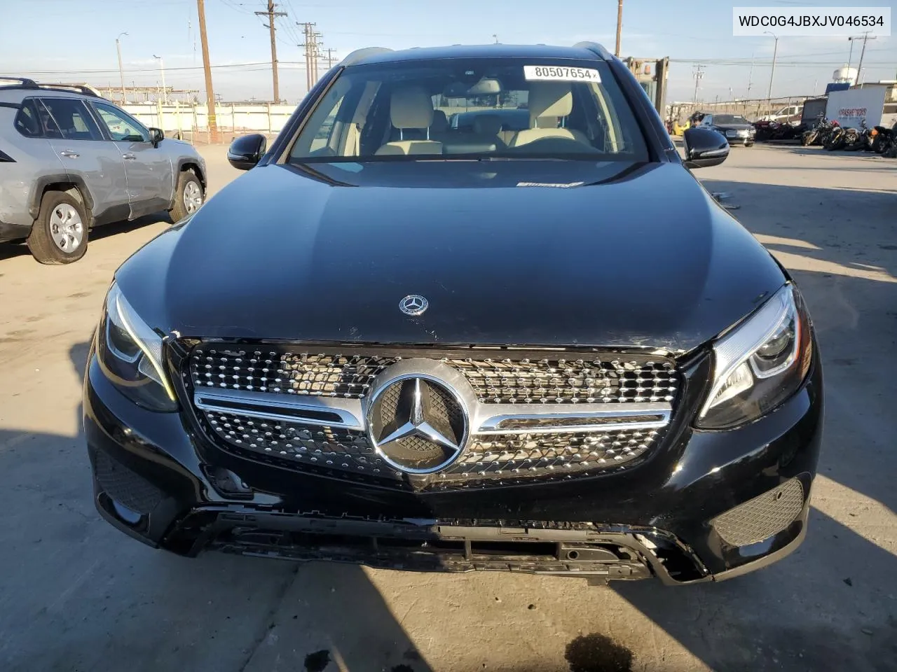 2018 Mercedes-Benz Glc 300 VIN: WDC0G4JBXJV046534 Lot: 80507654