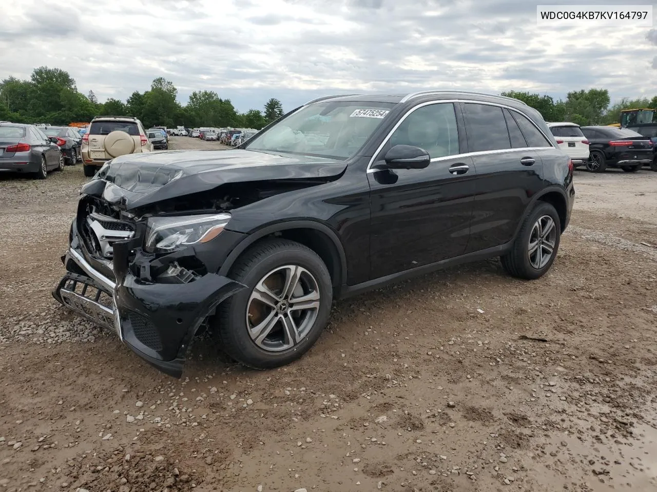 2019 Mercedes-Benz Glc 300 4Matic VIN: WDC0G4KB7KV164797 Lot: 57475254