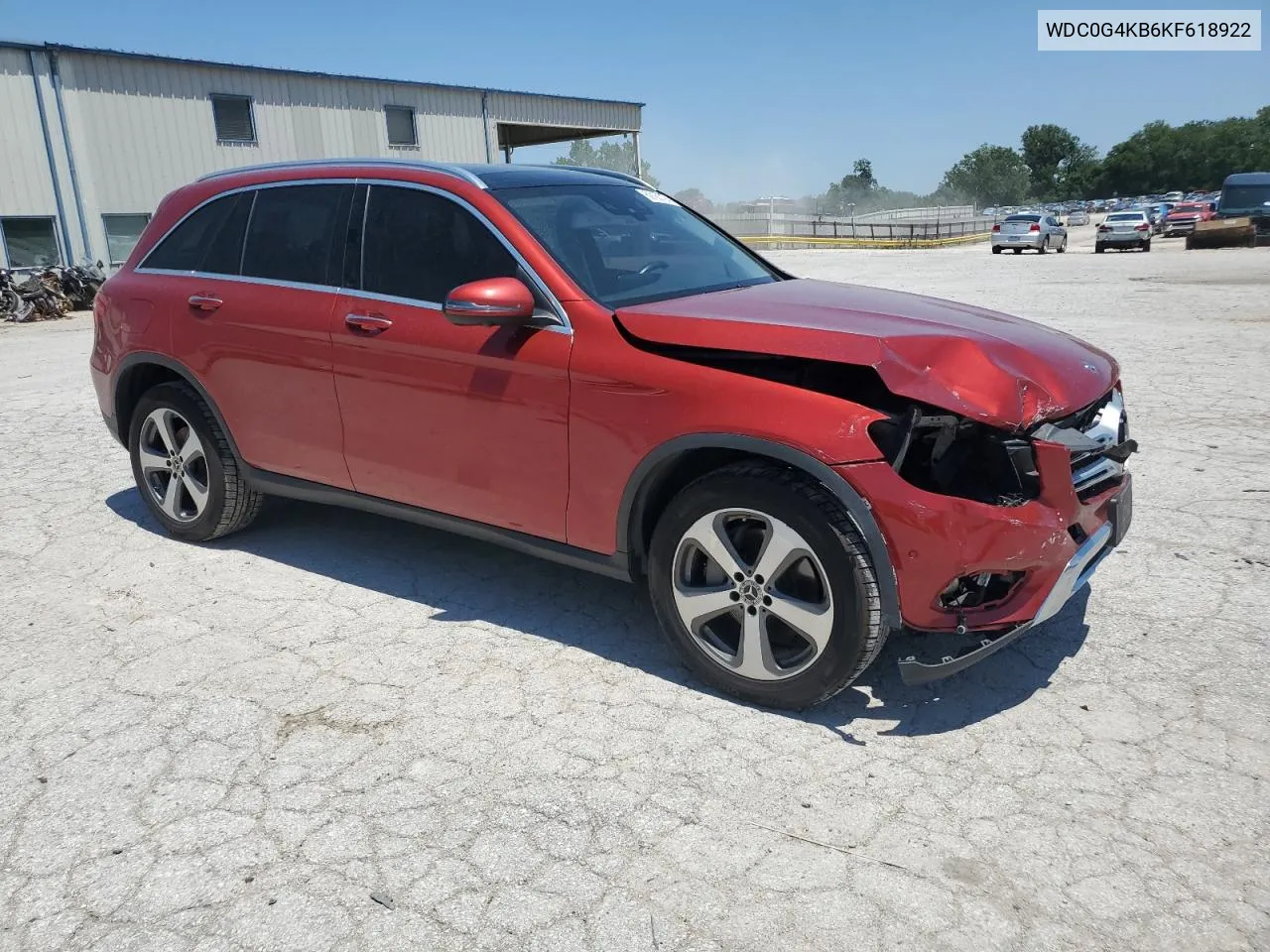 2019 Mercedes-Benz Glc 300 4Matic VIN: WDC0G4KB6KF618922 Lot: 59163724