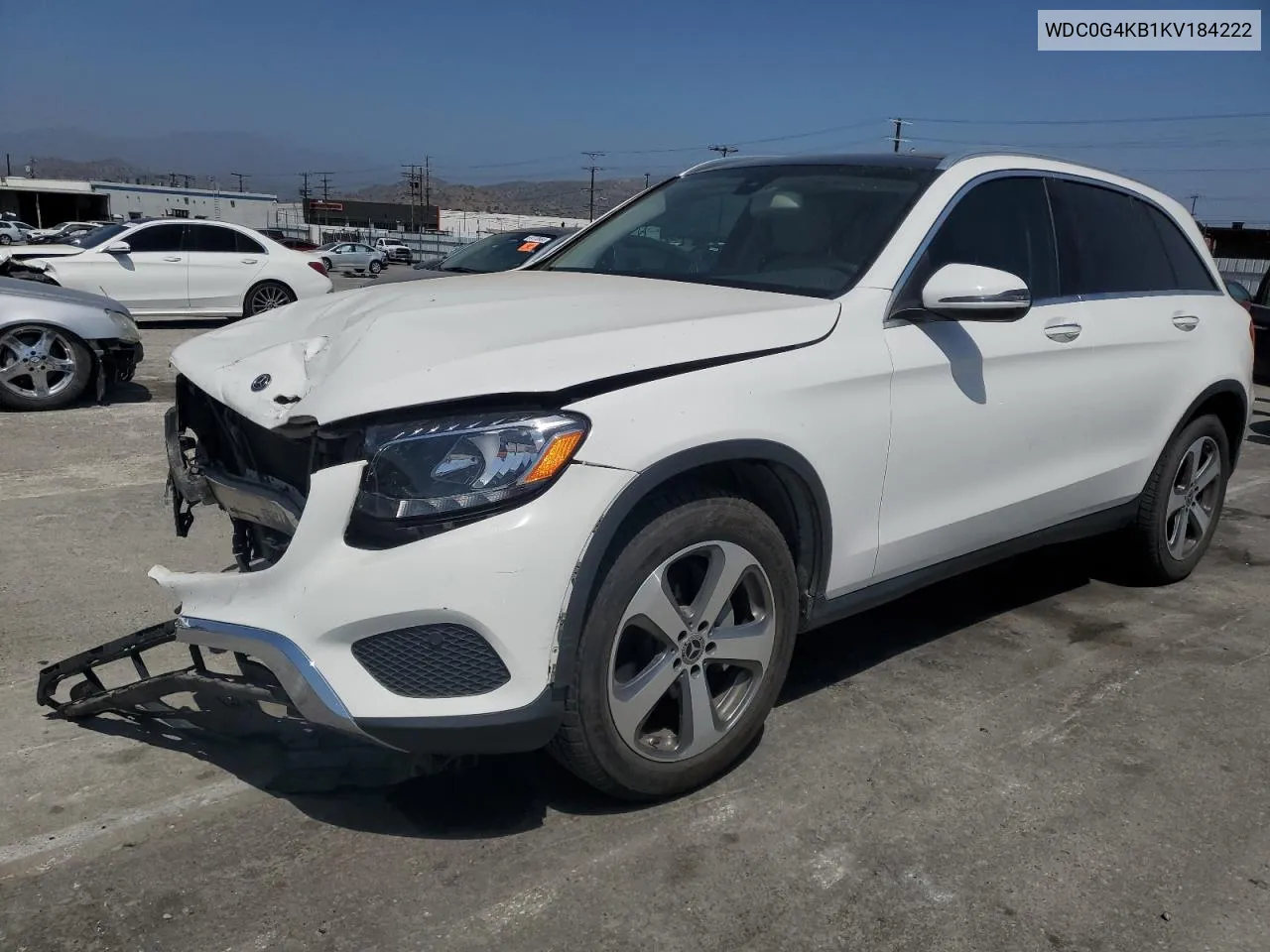 2019 Mercedes-Benz Glc 300 4Matic VIN: WDC0G4KB1KV184222 Lot: 59537914