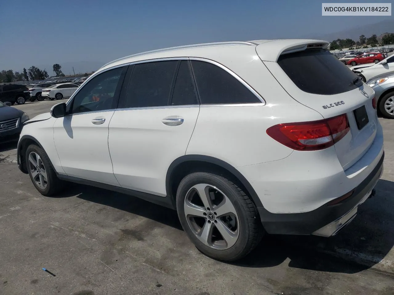 2019 Mercedes-Benz Glc 300 4Matic VIN: WDC0G4KB1KV184222 Lot: 59537914