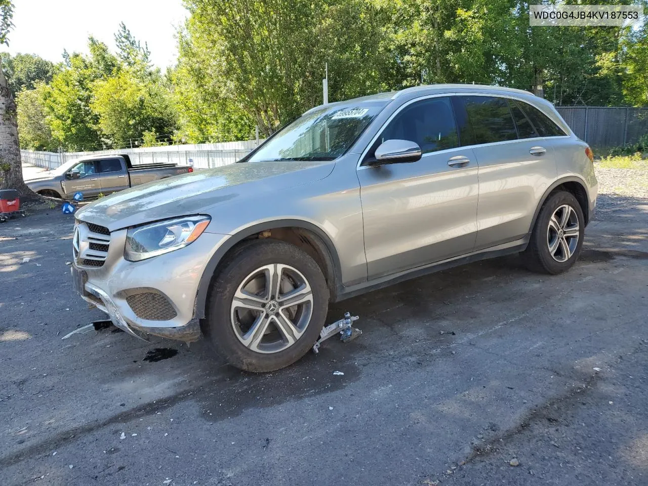 2019 Mercedes-Benz Glc 300 VIN: WDC0G4JB4KV187553 Lot: 59955704