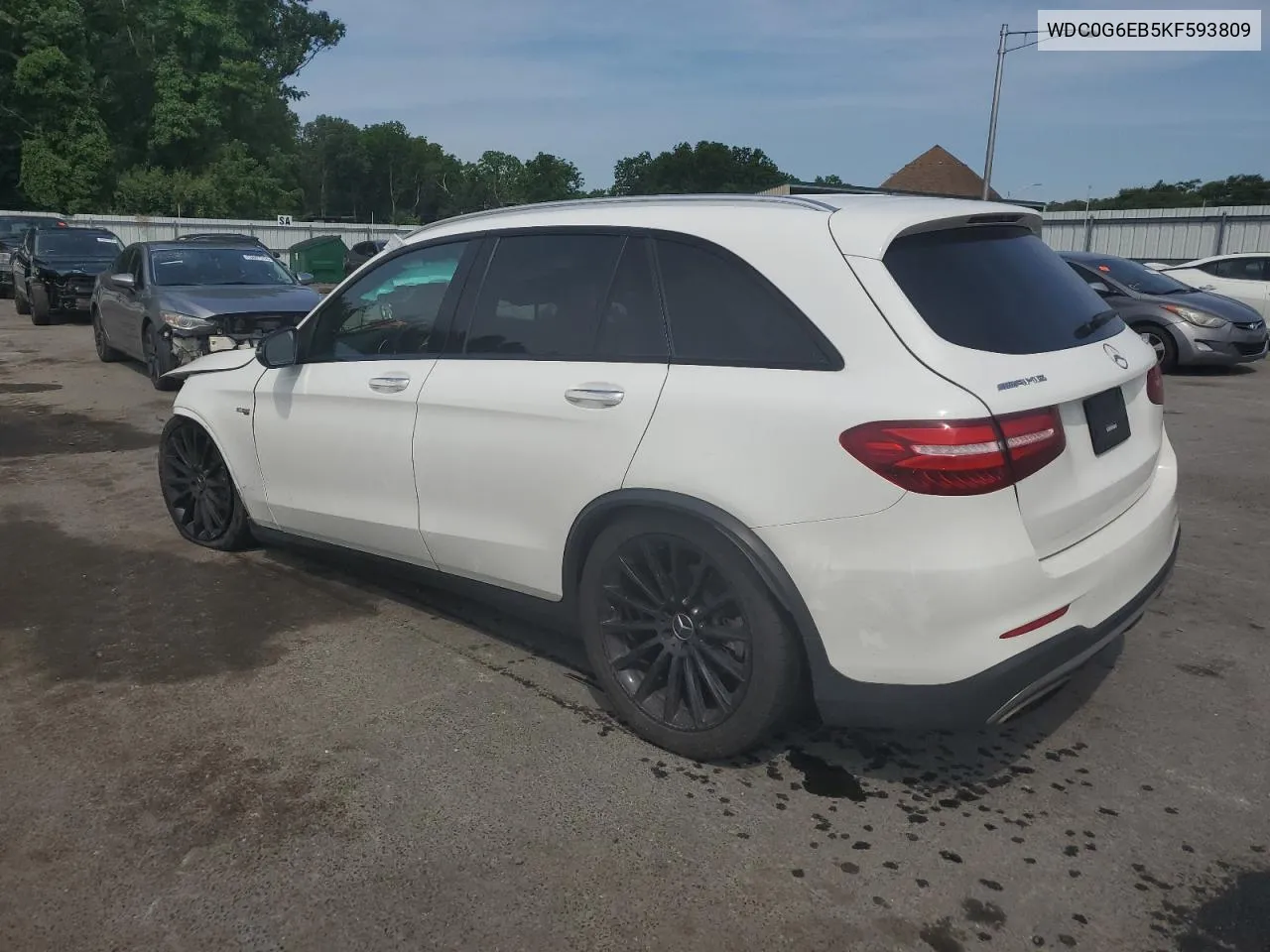 2019 Mercedes-Benz Glc 43 4Matic Amg VIN: WDC0G6EB5KF593809 Lot: 60598024