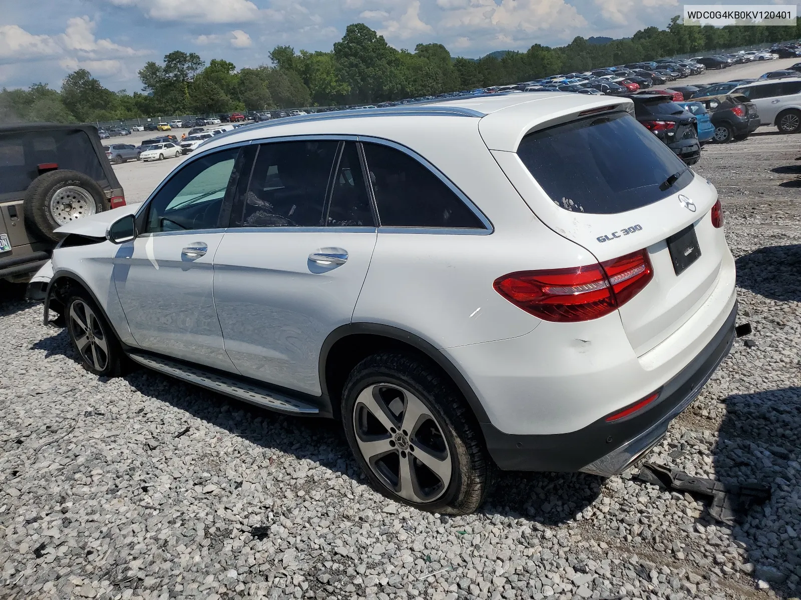 2019 Mercedes-Benz Glc 300 4Matic VIN: WDC0G4KB0KV120401 Lot: 61110334