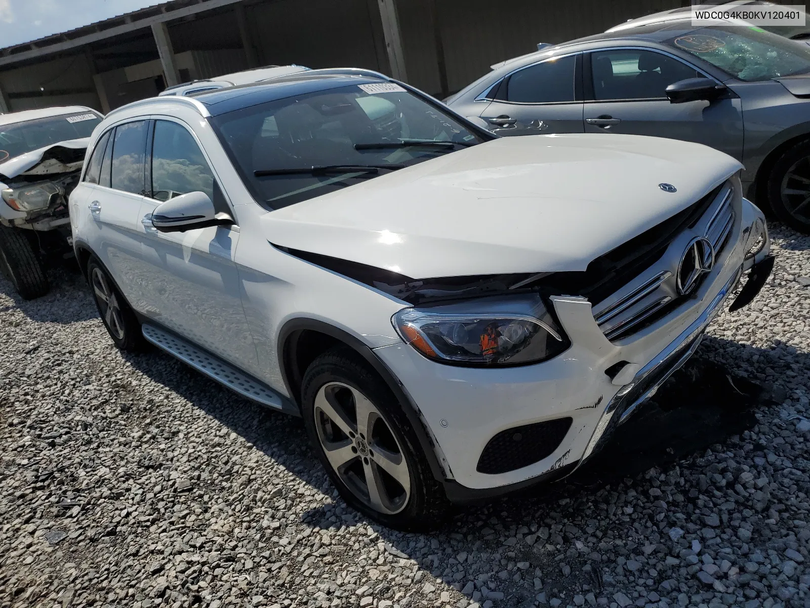 2019 Mercedes-Benz Glc 300 4Matic VIN: WDC0G4KB0KV120401 Lot: 61110334