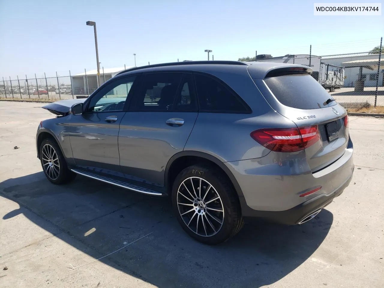 2019 Mercedes-Benz Glc 300 4Matic VIN: WDC0G4KB3KV174744 Lot: 61691334