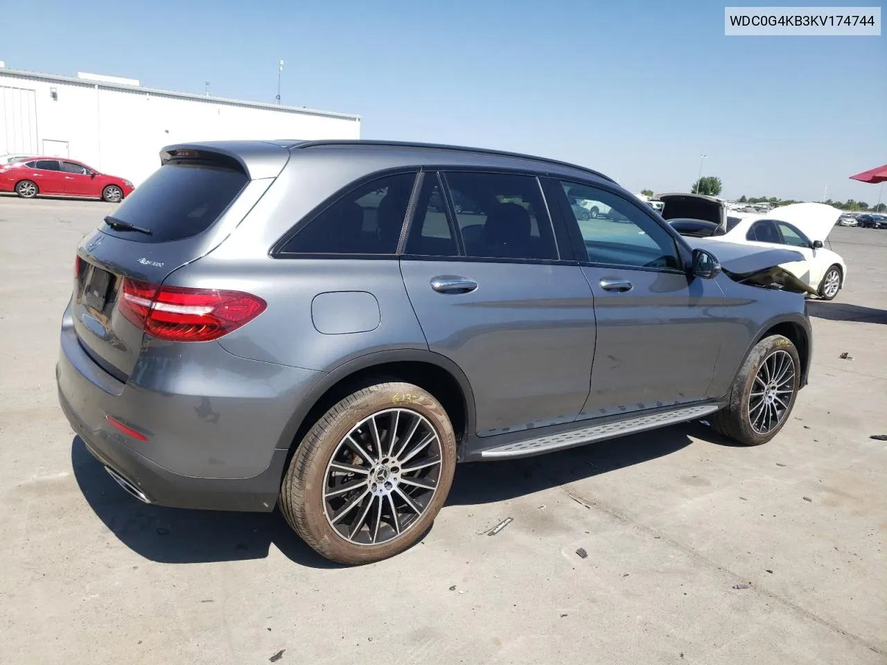 2019 Mercedes-Benz Glc 300 4Matic VIN: WDC0G4KB3KV174744 Lot: 61691334