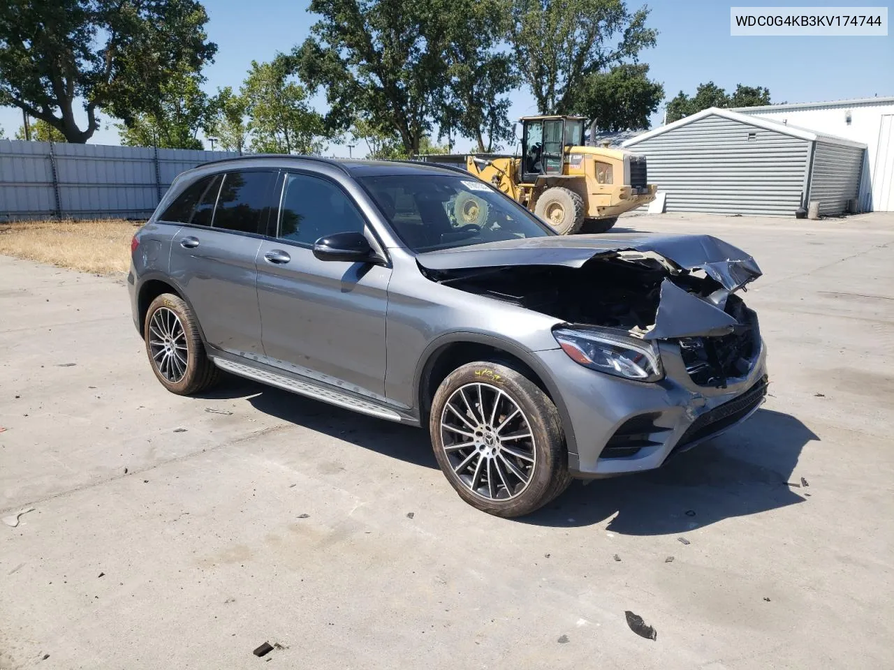 2019 Mercedes-Benz Glc 300 4Matic VIN: WDC0G4KB3KV174744 Lot: 61691334