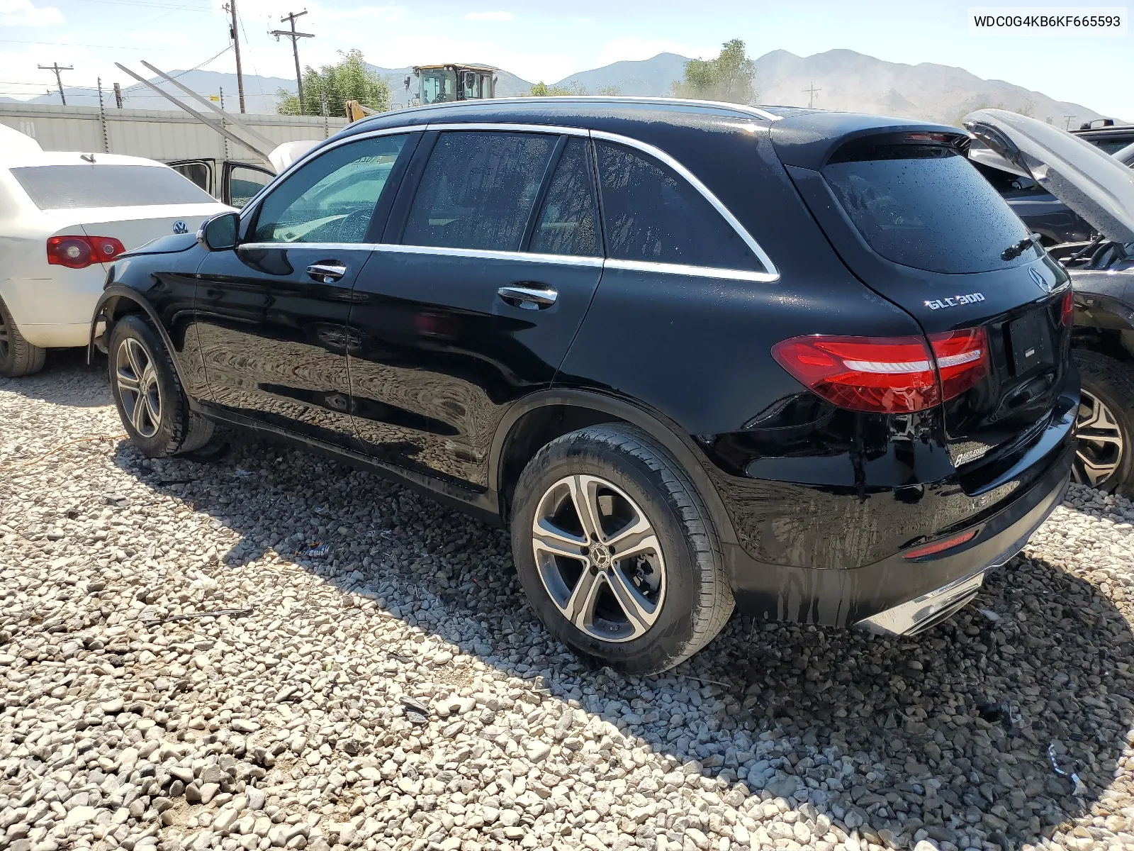 2019 Mercedes-Benz Glc 300 4Matic VIN: WDC0G4KB6KF665593 Lot: 62266554