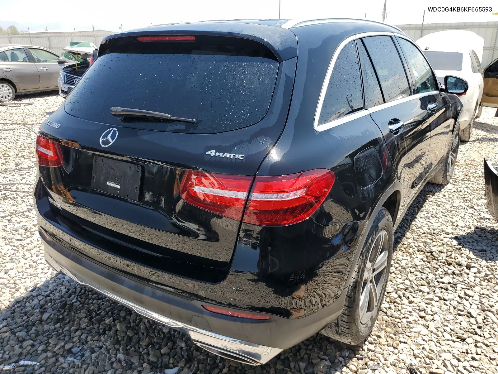 2019 Mercedes-Benz Glc 300 4Matic VIN: WDC0G4KB6KF665593 Lot: 62266554