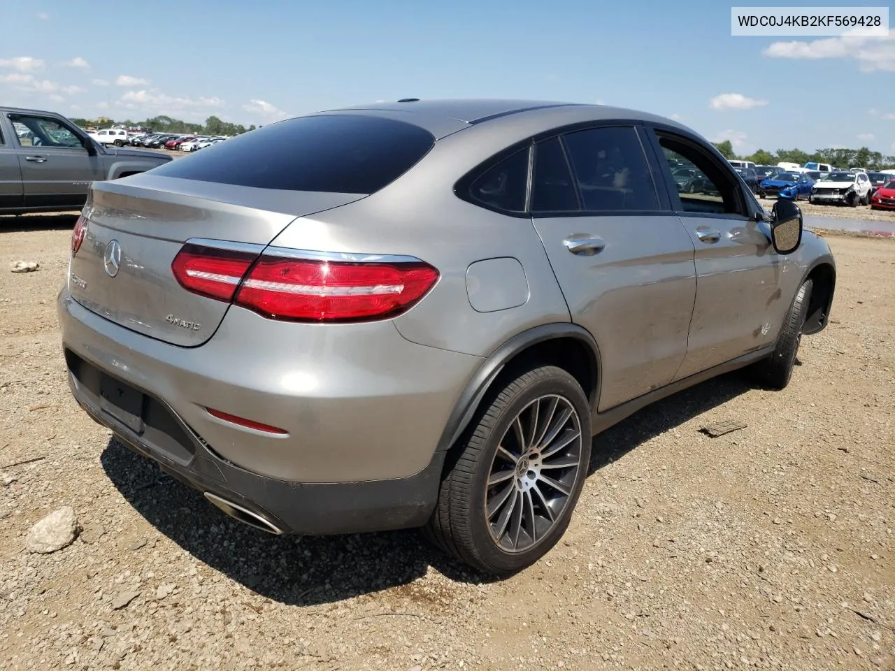 2019 Mercedes-Benz Glc Coupe 300 4Matic VIN: WDC0J4KB2KF569428 Lot: 62535144