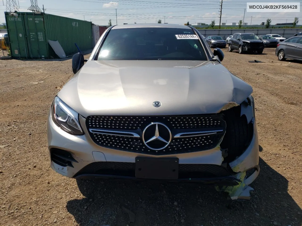 2019 Mercedes-Benz Glc Coupe 300 4Matic VIN: WDC0J4KB2KF569428 Lot: 62535144