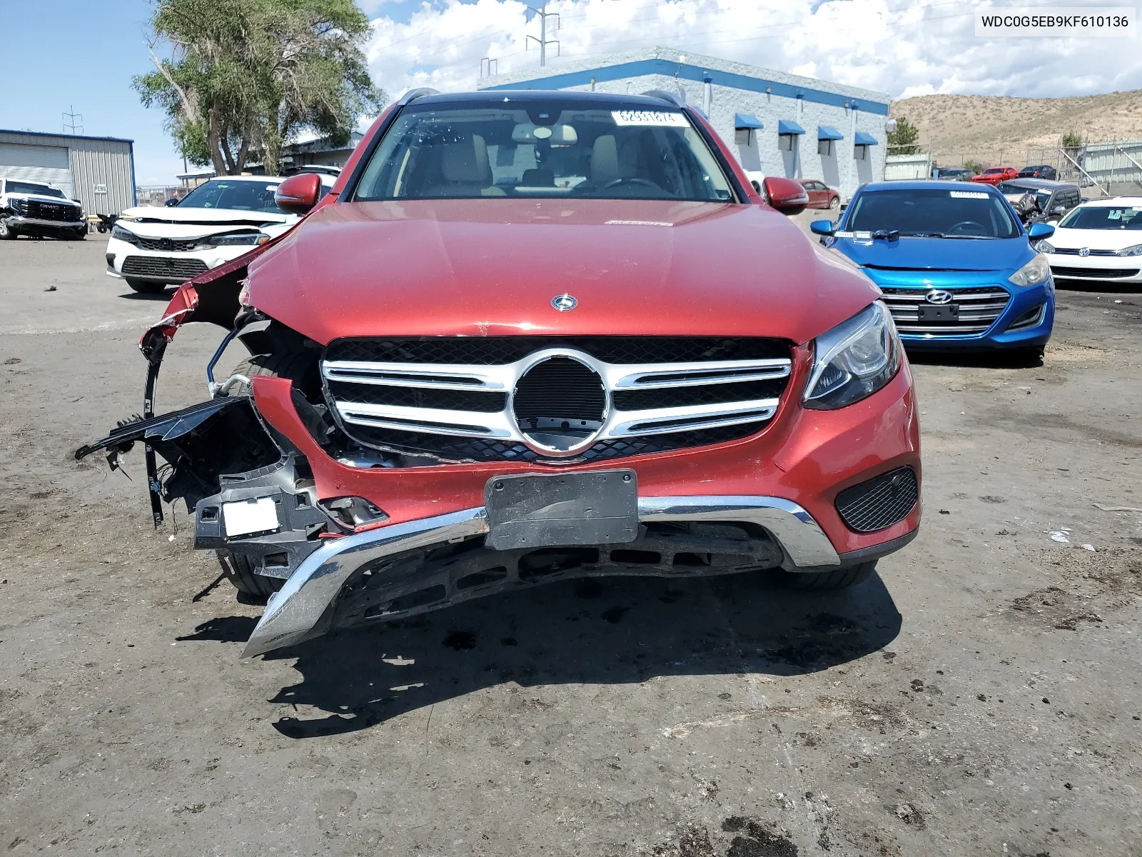 2019 Mercedes-Benz Glc 350E VIN: WDC0G5EB9KF610136 Lot: 62931874