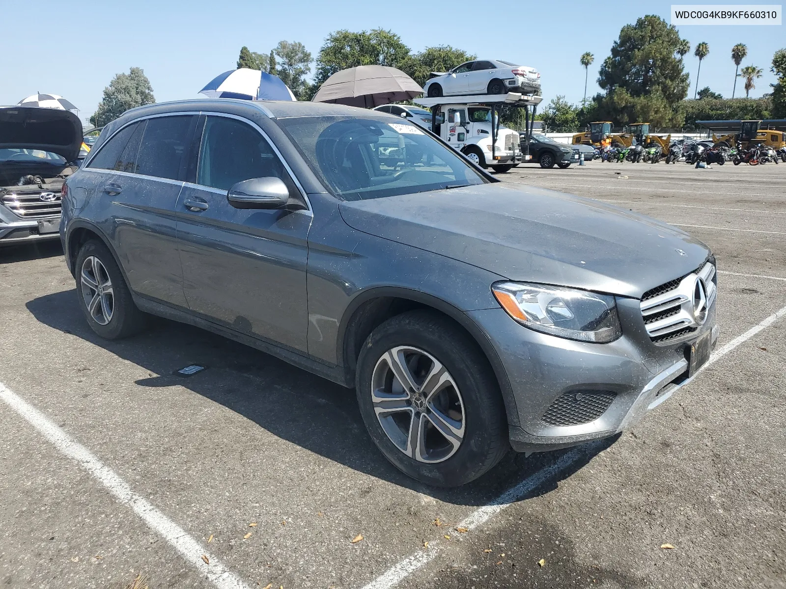 2019 Mercedes-Benz Glc 300 4Matic VIN: WDC0G4KB9KF660310 Lot: 64113594