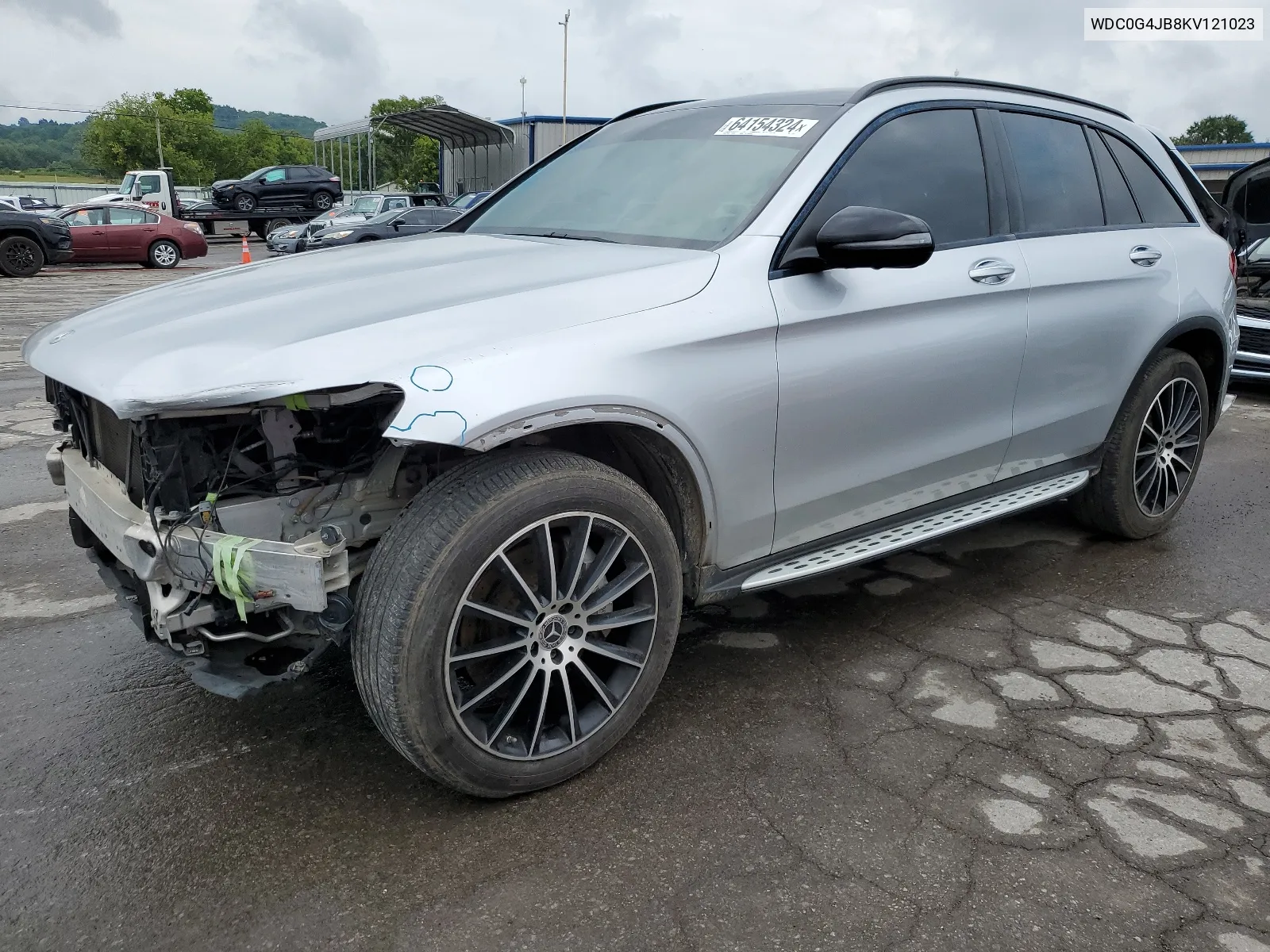 2019 Mercedes-Benz Glc 300 VIN: WDC0G4JB8KV121023 Lot: 64154324