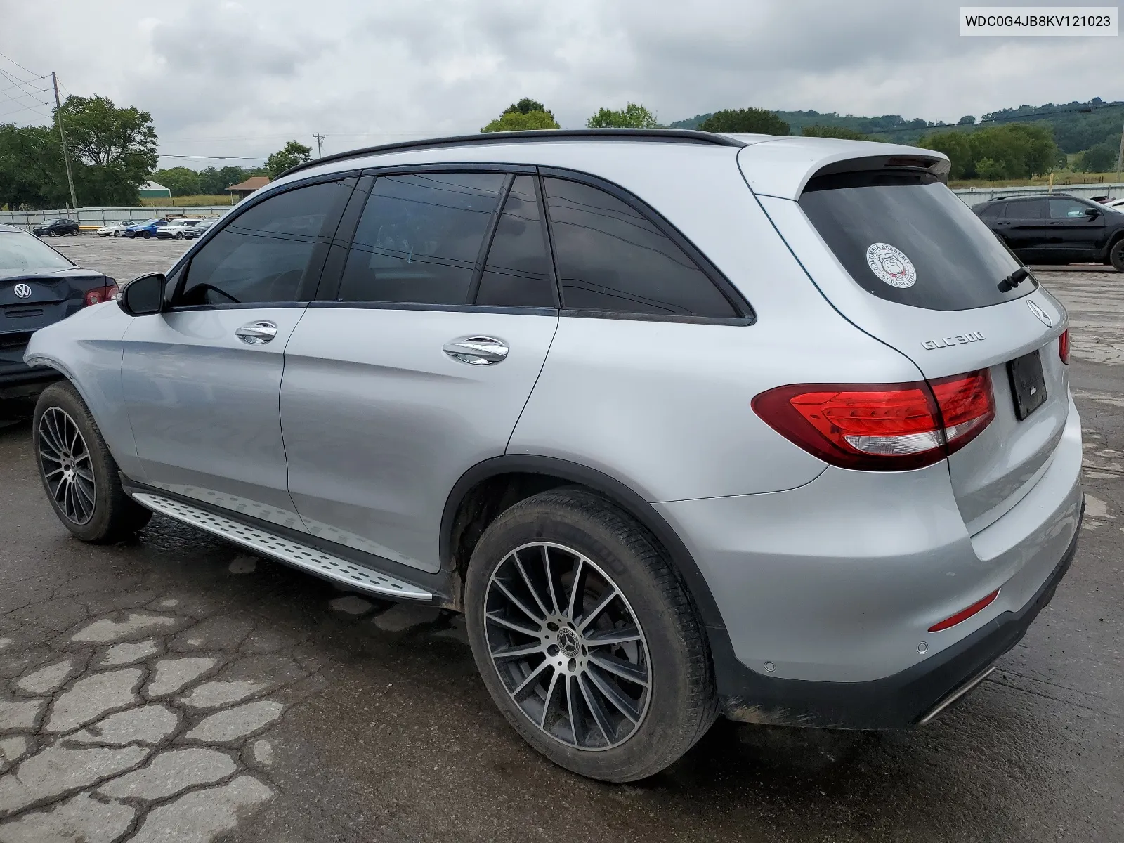 2019 Mercedes-Benz Glc 300 VIN: WDC0G4JB8KV121023 Lot: 64154324