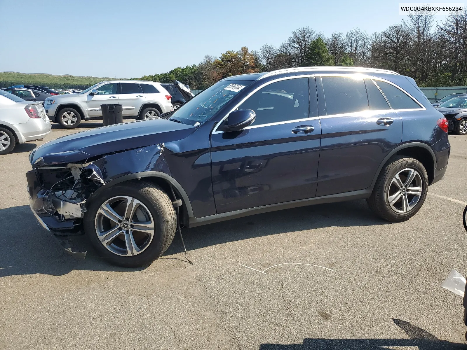 2019 Mercedes-Benz Glc 300 4Matic VIN: WDC0G4KBXKF656234 Lot: 65797054