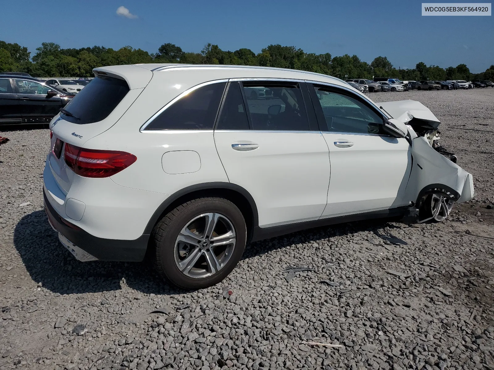 2019 Mercedes-Benz Glc 350E VIN: WDC0G5EB3KF564920 Lot: 66035604