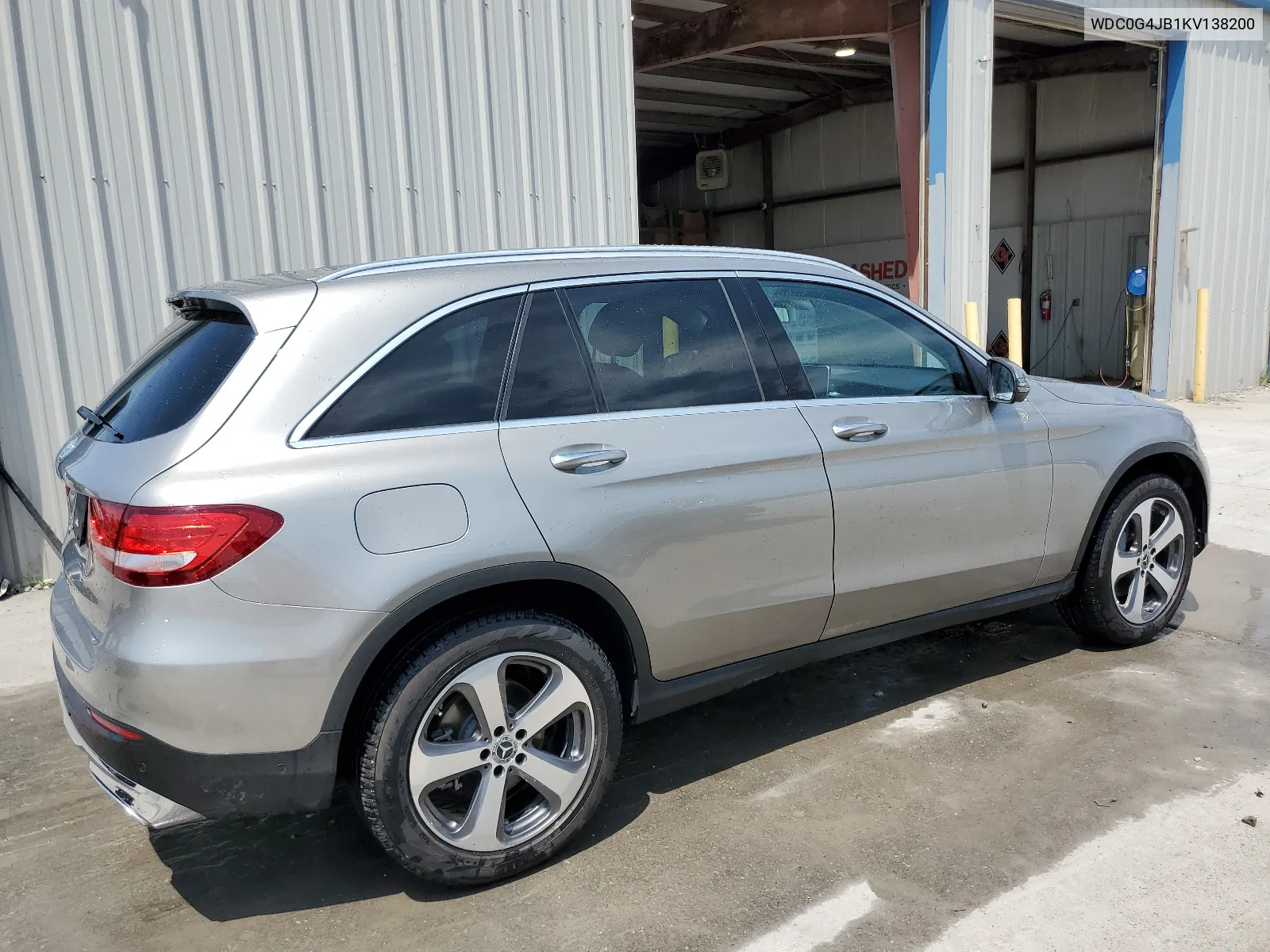 2019 Mercedes-Benz Glc 300 VIN: WDC0G4JB1KV138200 Lot: 66240944