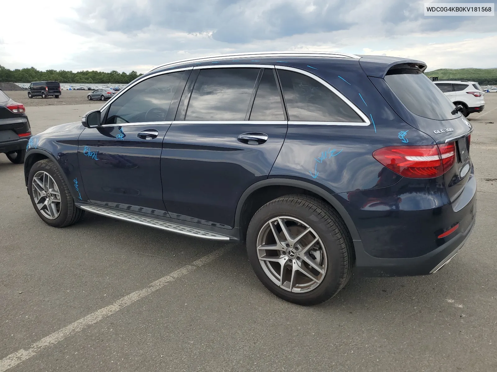 2019 Mercedes-Benz Glc 300 4Matic VIN: WDC0G4KB0KV181568 Lot: 66283234