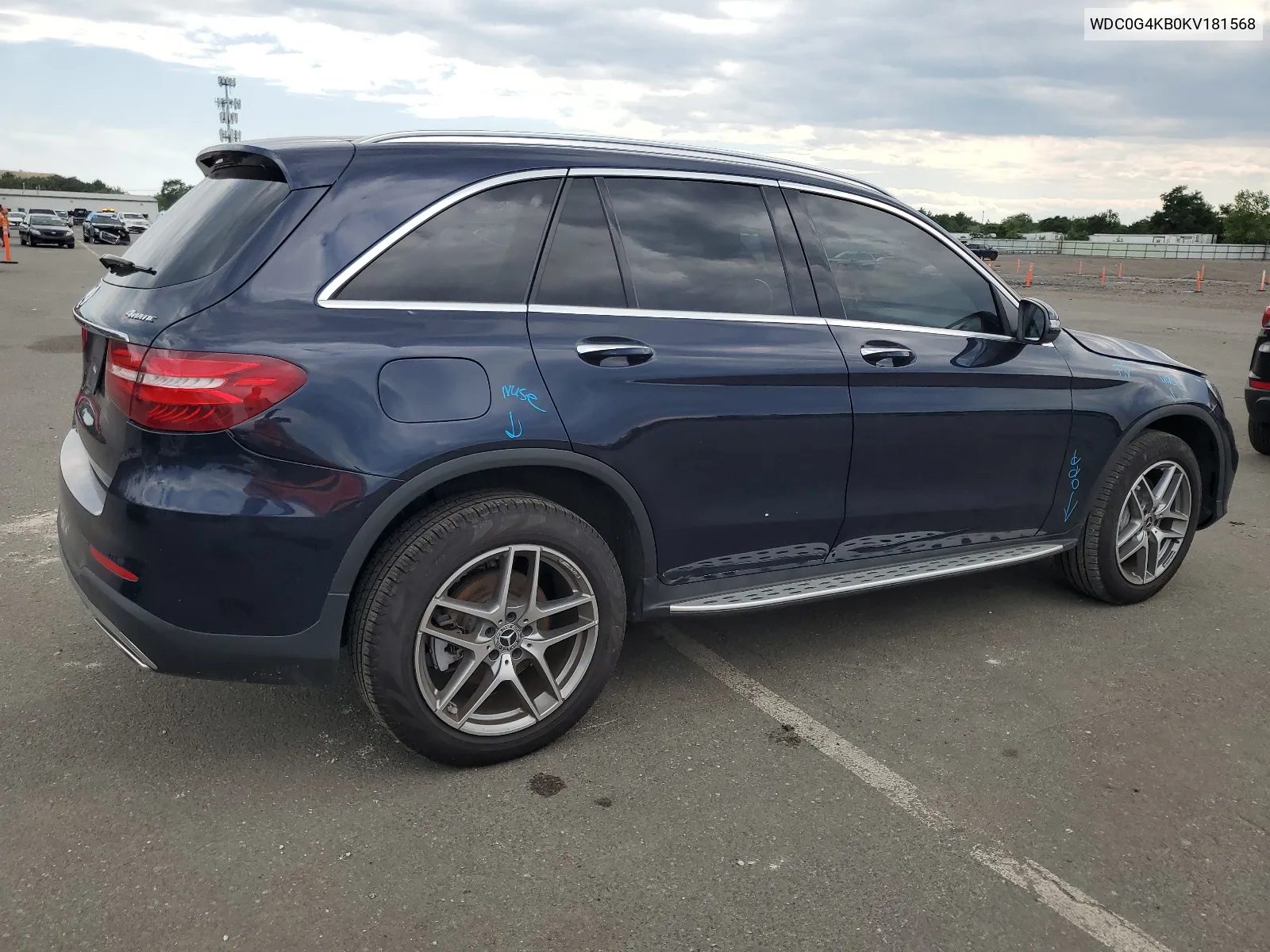 2019 Mercedes-Benz Glc 300 4Matic VIN: WDC0G4KB0KV181568 Lot: 66283234