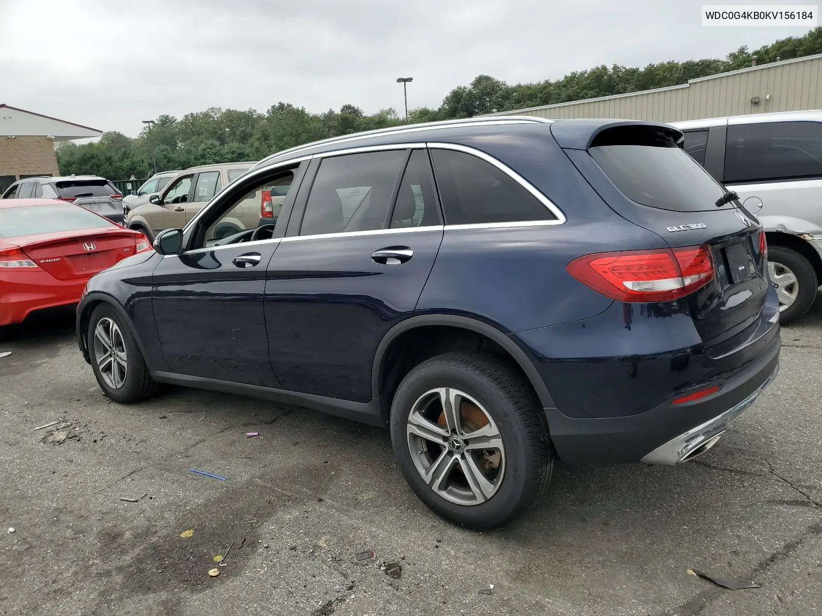 2019 Mercedes-Benz Glc 300 4Matic VIN: WDC0G4KB0KV156184 Lot: 66657164