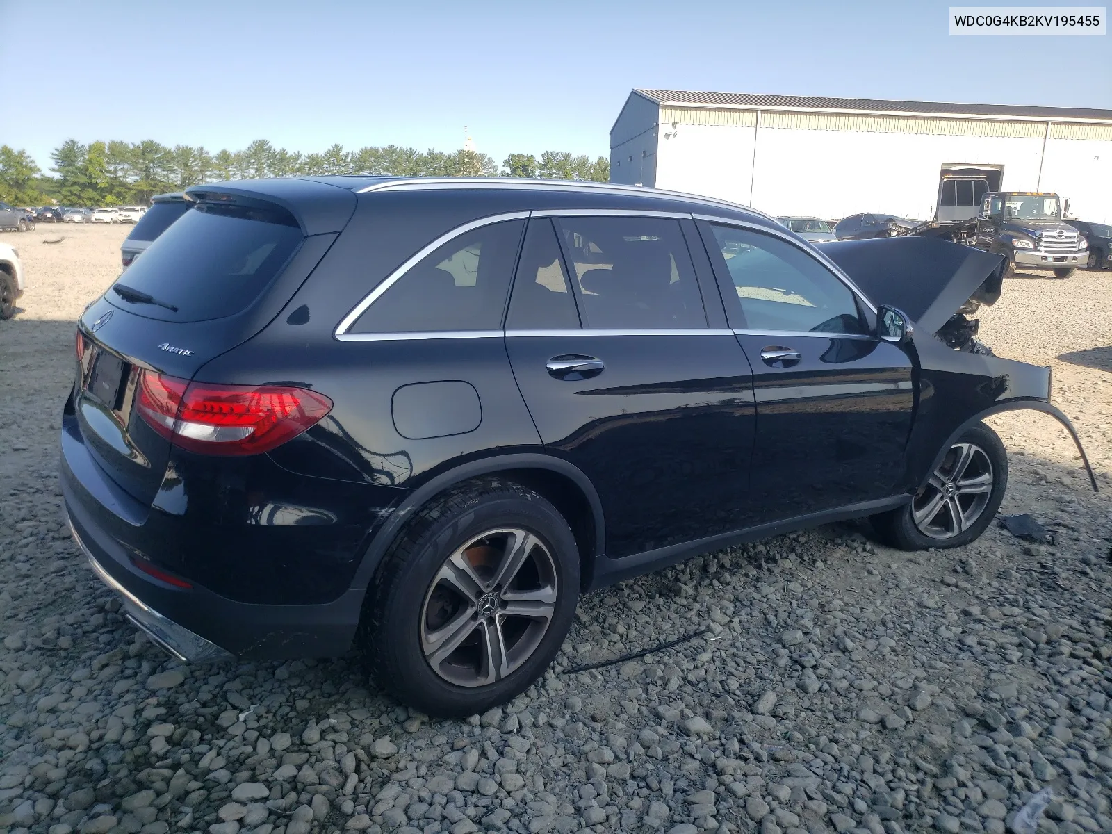 2019 Mercedes-Benz Glc 300 4Matic VIN: WDC0G4KB2KV195455 Lot: 66752784