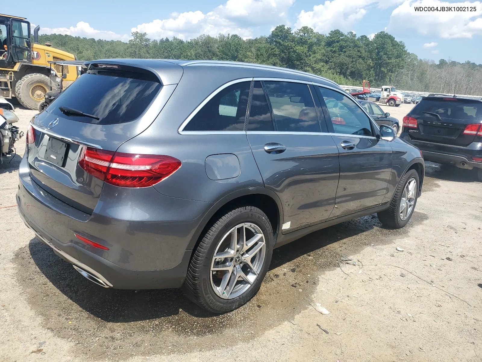 2019 Mercedes-Benz Glc 300 VIN: WDC0G4JB3K1002125 Lot: 67361974