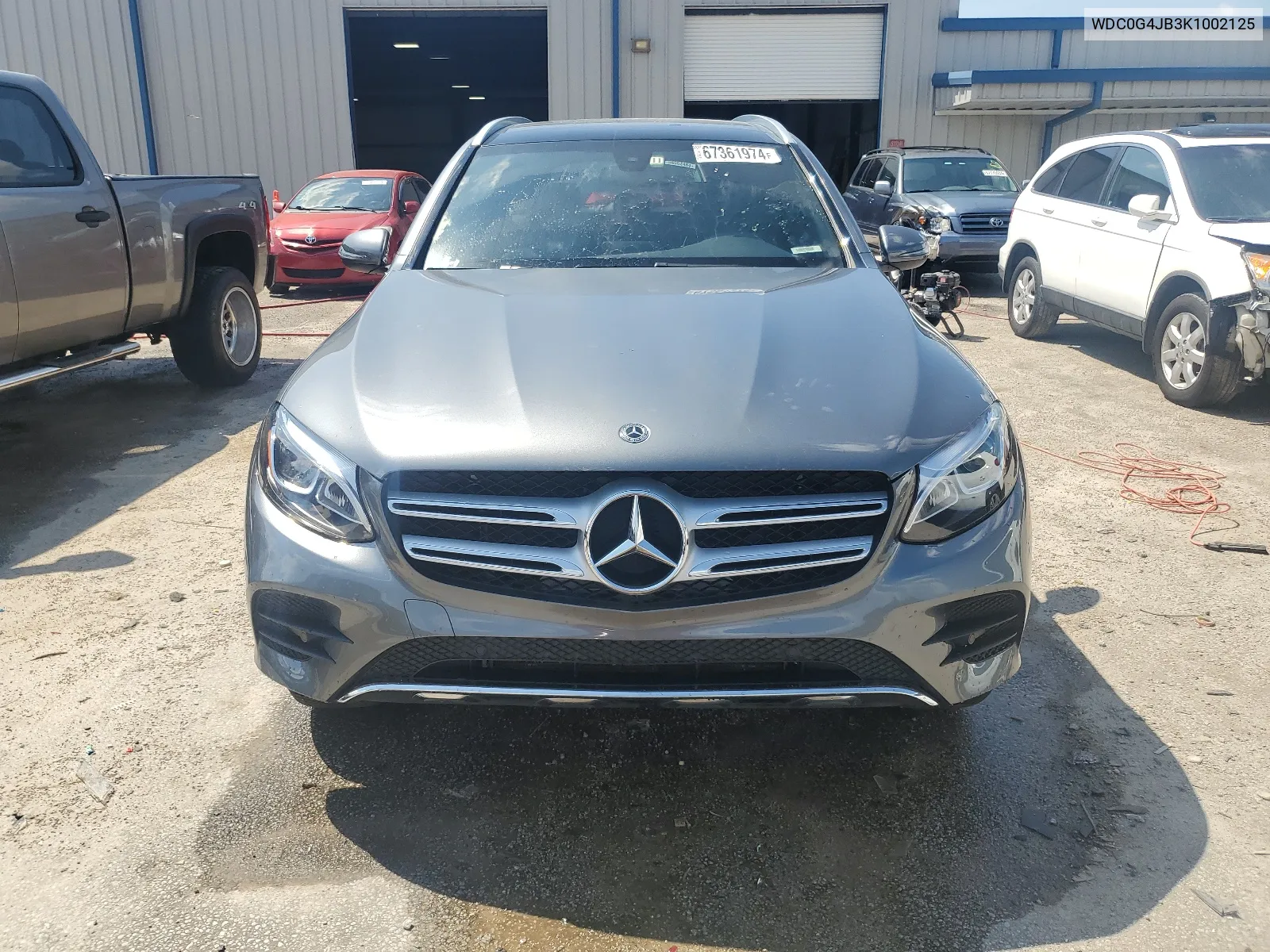 2019 Mercedes-Benz Glc 300 VIN: WDC0G4JB3K1002125 Lot: 67361974