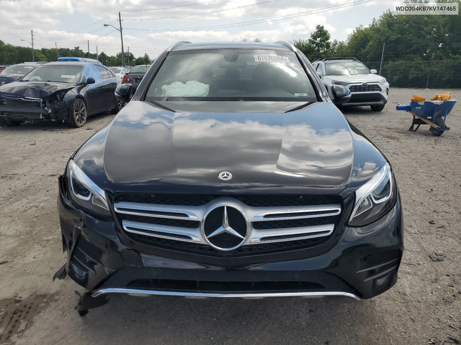 2019 Mercedes-Benz Glc 300 4Matic VIN: WDC0G4KB7KV147465 Lot: 67676364