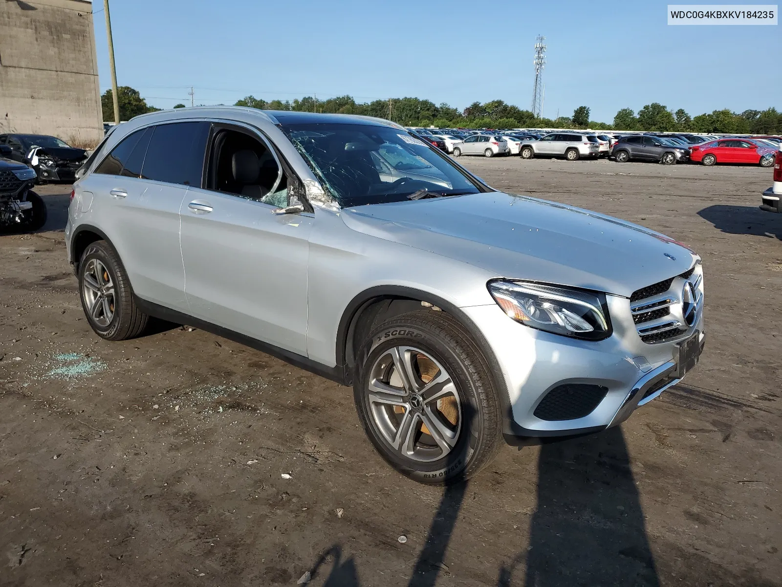 2019 Mercedes-Benz Glc 300 4Matic VIN: WDC0G4KBXKV184235 Lot: 67762074