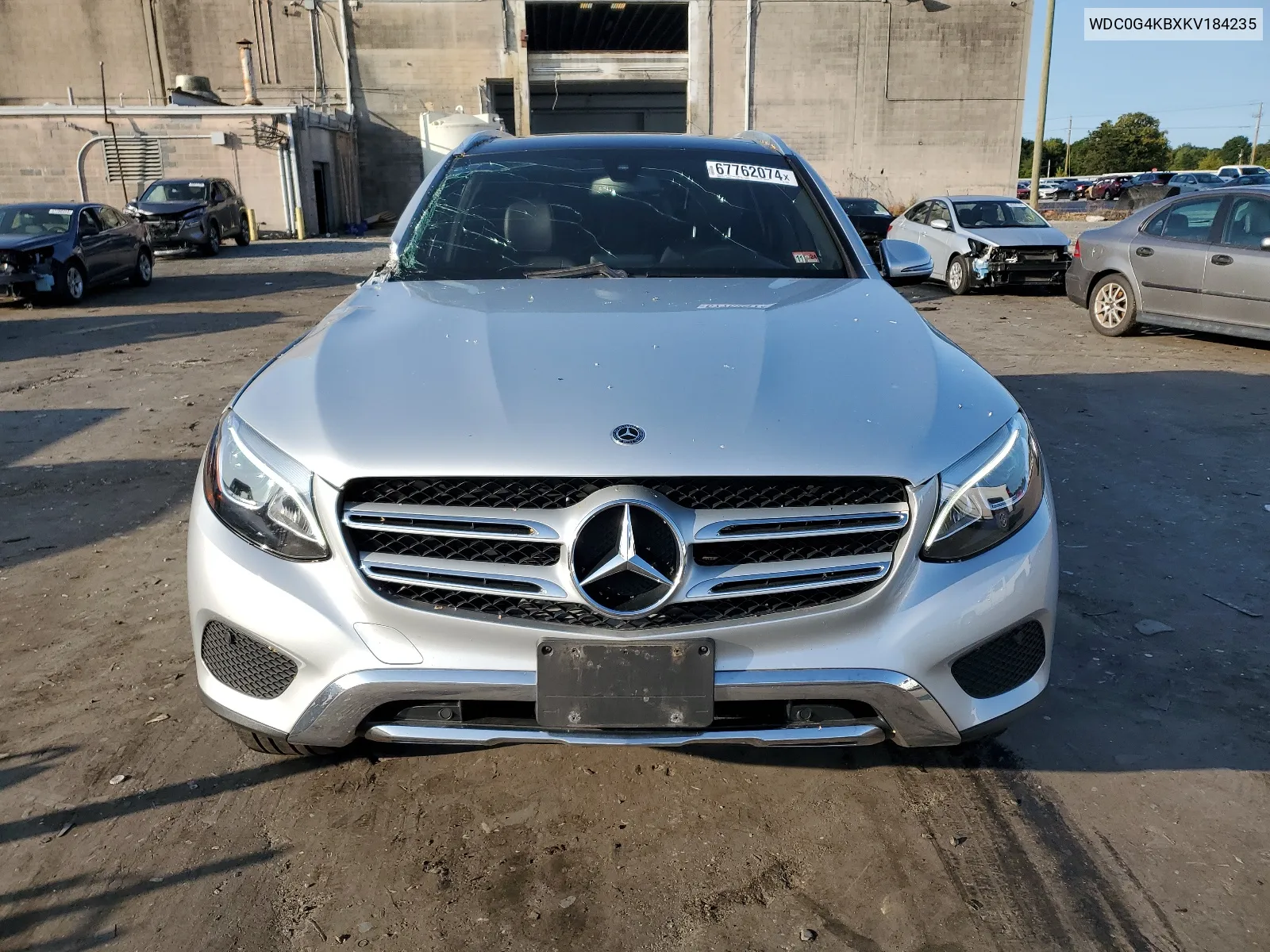 2019 Mercedes-Benz Glc 300 4Matic VIN: WDC0G4KBXKV184235 Lot: 67762074